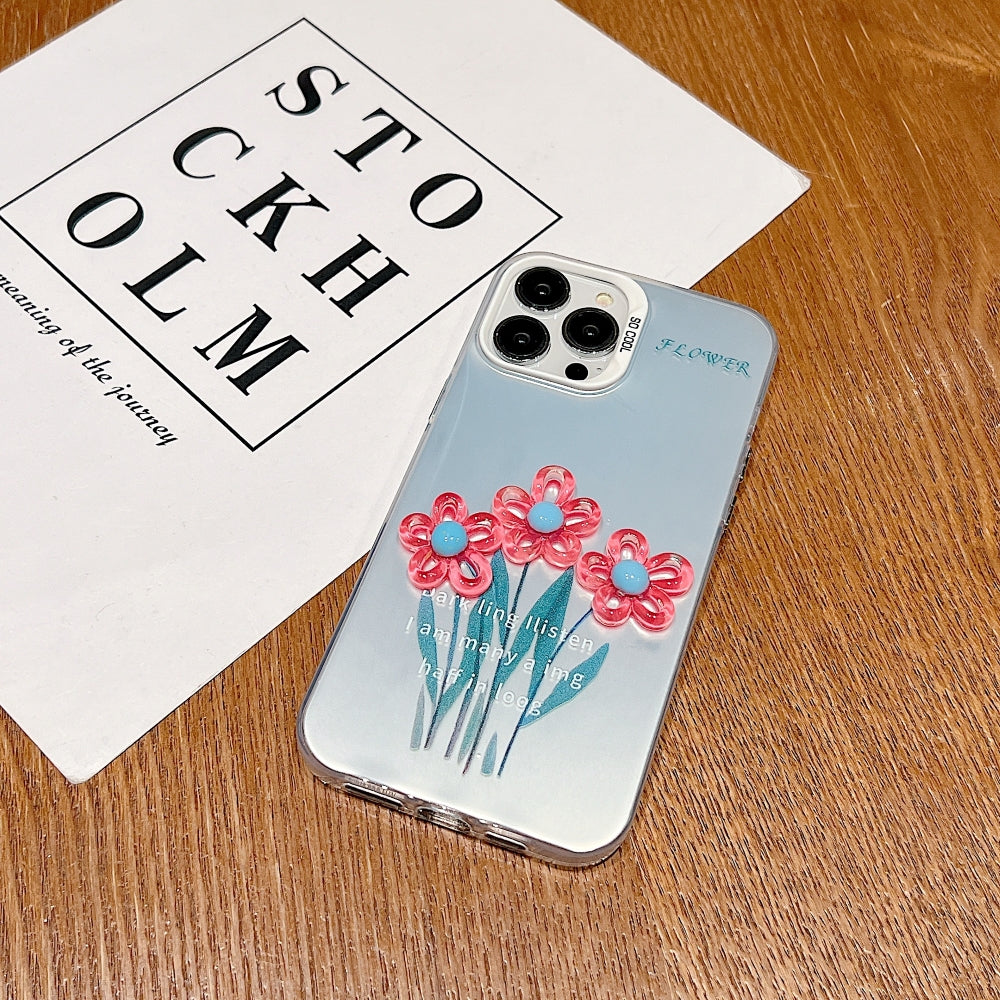 3D Oil Painting Flower Colorful Phone Case - Realme 12 Pro