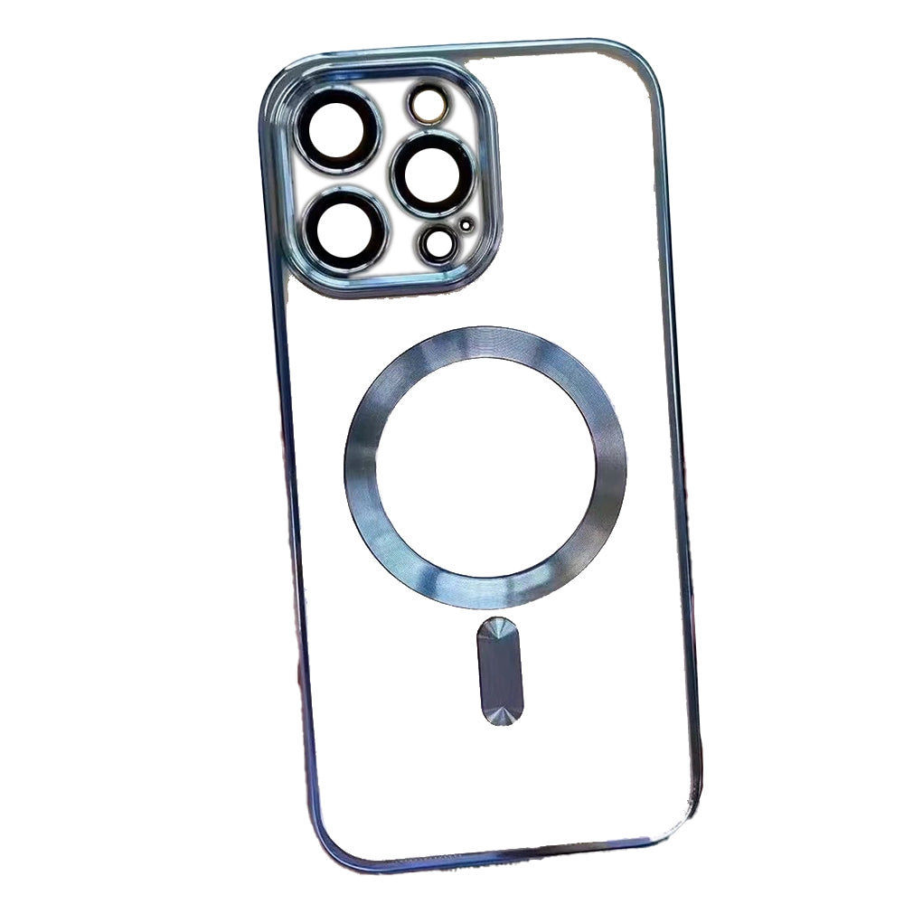 Magsafe Cd Chrome Ring Camera Protection Soft Cover - iPhone 12 Pro Max