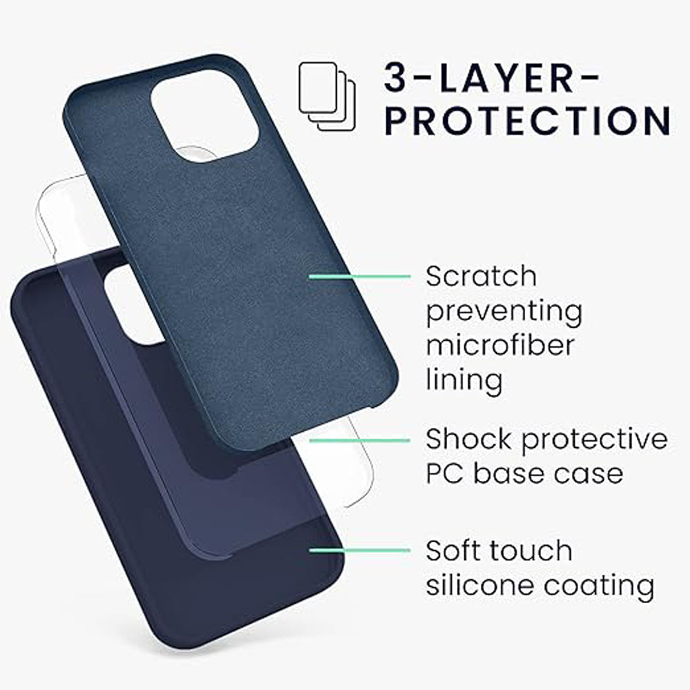 Magsafe Silicone Camera Lens Protection Cover - iPhone 12 Pro Max