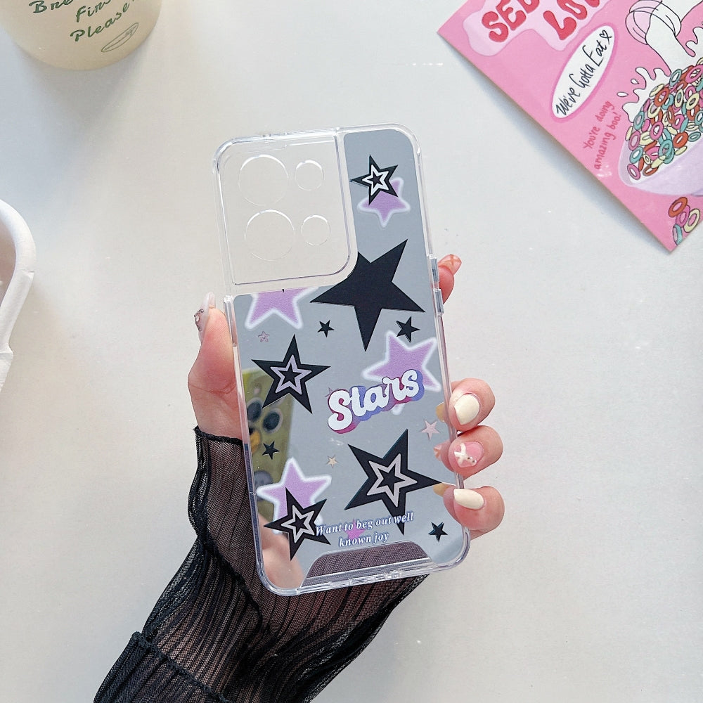 Graphic Mirror Printed TPU(Soft) Phone Case –  Mi Note 12 Pro