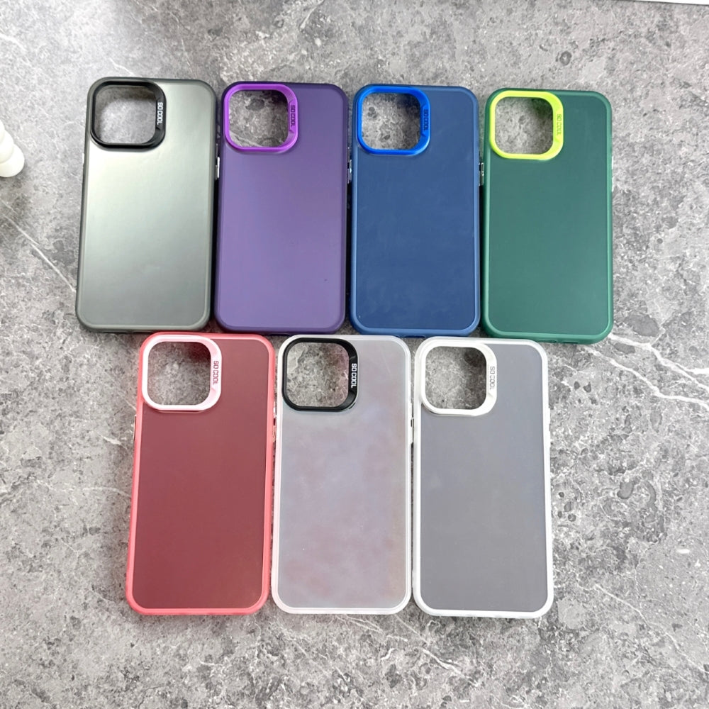 Anti-Fingerprint Matte Finish TPU (Soft) Phone Case - Vivo T3 Lite