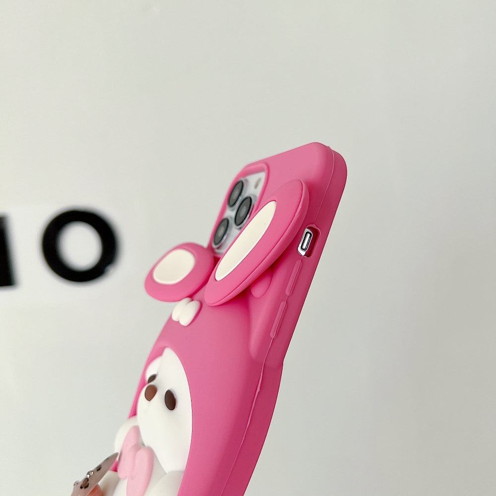 Anti-Slip Bunny TPU (Soft) Silicone Phone Case - iPhone 12 Pro Max