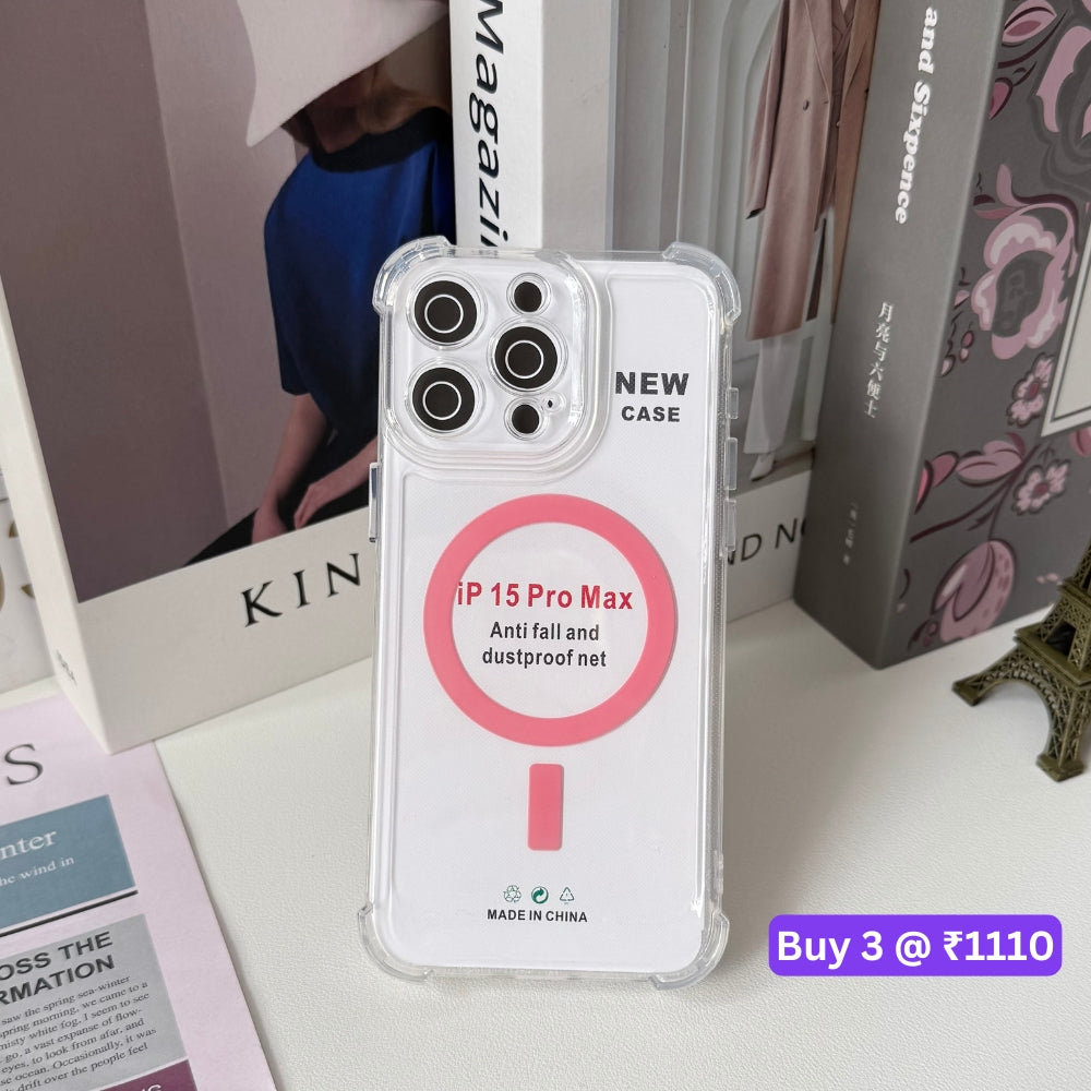 Camera Protection Color Magsafe Bumper Phone Case - iPhone 16 Plus