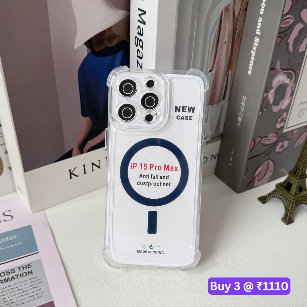 Camera Protection Color Magsafe Bumper Phone Case - iPhone 16 Plus