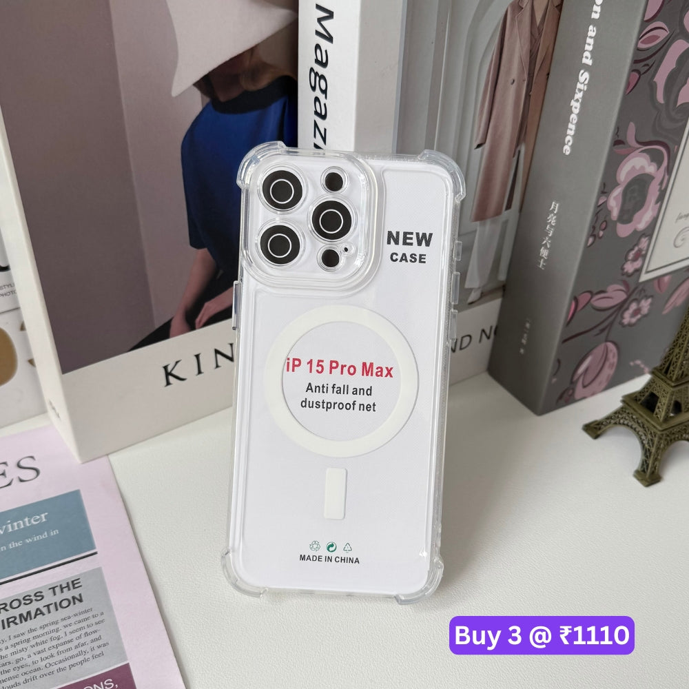 Camera Protection Color Magsafe Bumper Phone Case - Oppo Reno 12 Pro (5G)