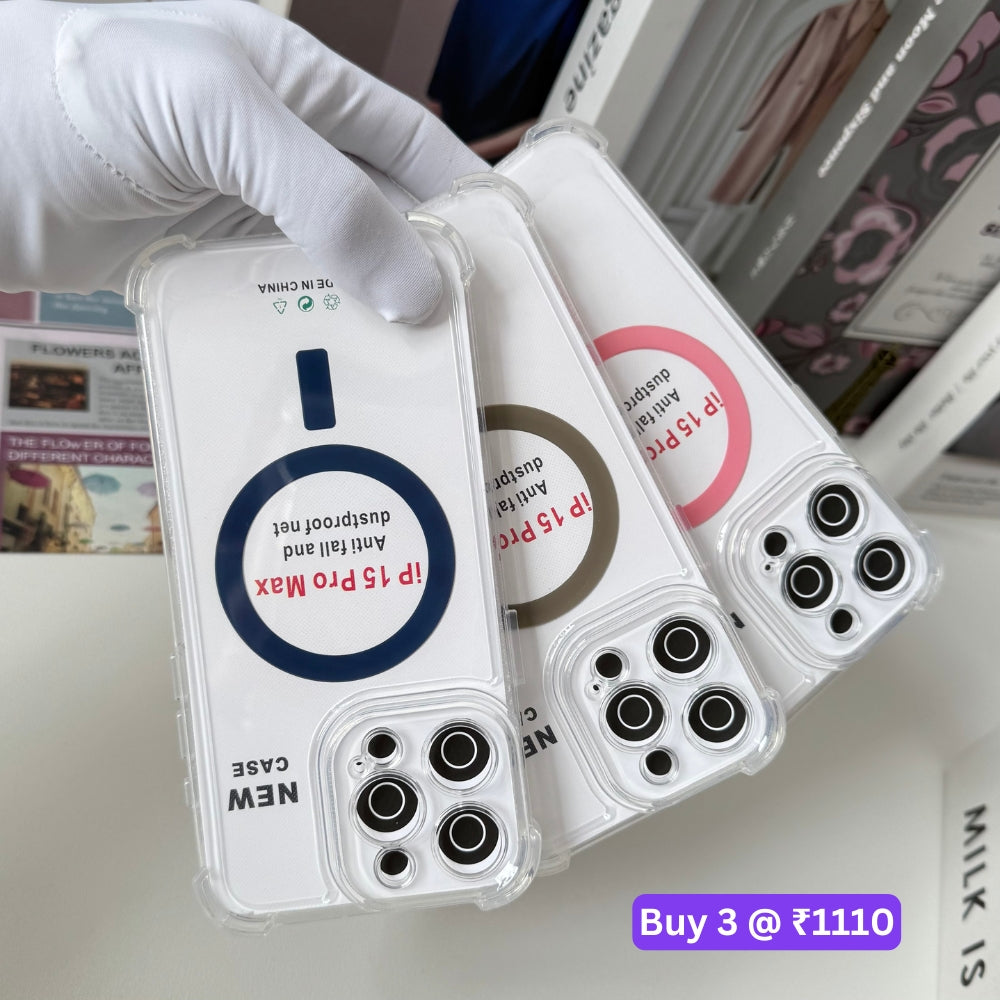 Camera Protection Color Magsafe Bumper Phone Case - iPhone 16
