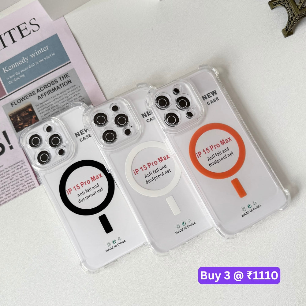 Camera Protection Color Magsafe Bumper Phone Case - Oppo A3 Pro