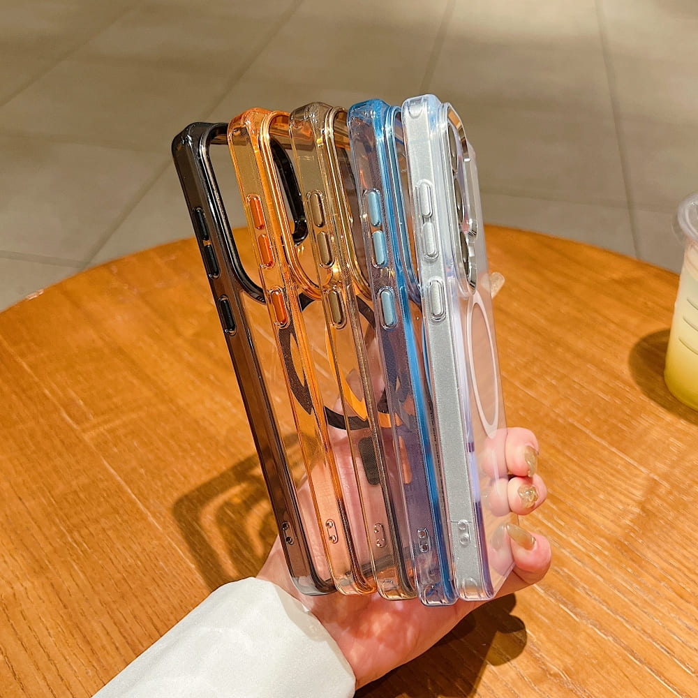 DITAKA Clear Orbit Magnetic Phone Case