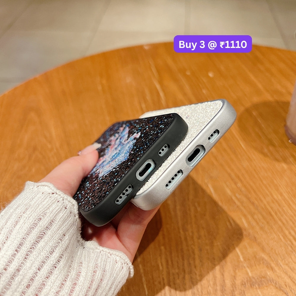 Cosmic Guardian Stardust Pattern PC (Hard) Phone Case | Mobile Cover - Oppo F29 (5G)