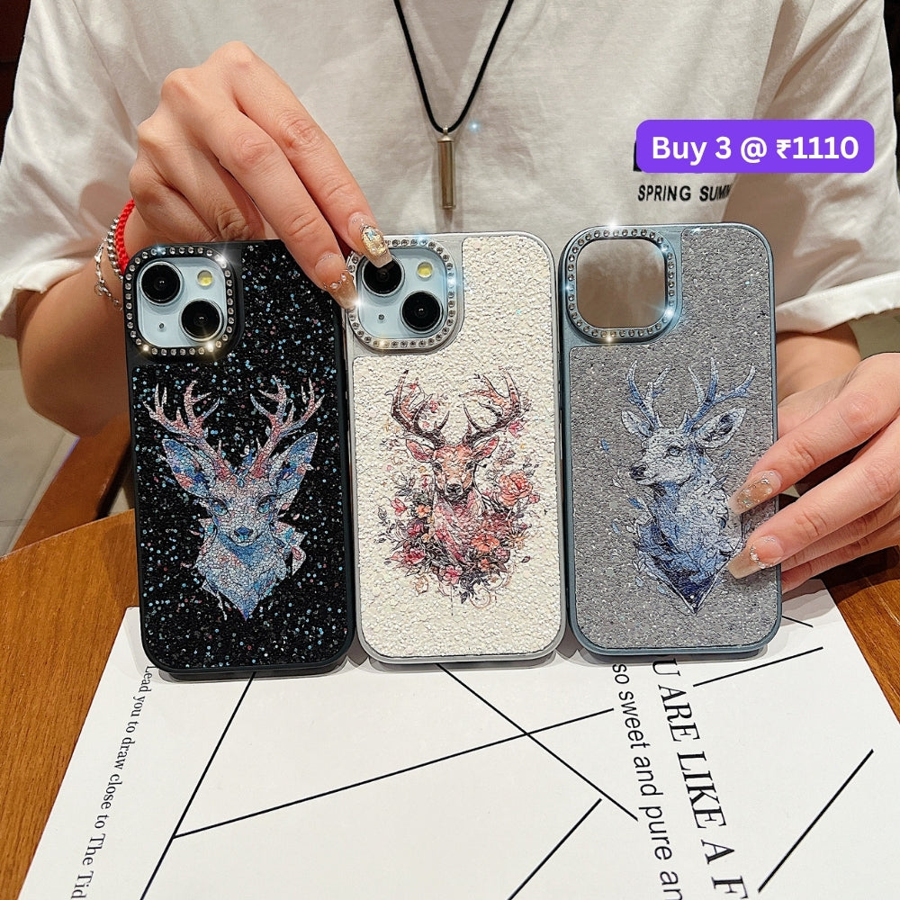 Cosmic Guardian Stardust Pattern PC (Hard) Phone Case | Mobile Cover - iPhone 15