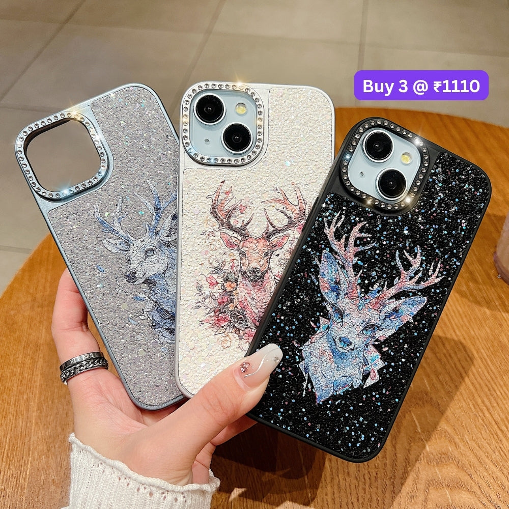 Cosmic Guardian Stardust Pattern PC (Hard) Phone Case | Mobile Cover - iPhone 15