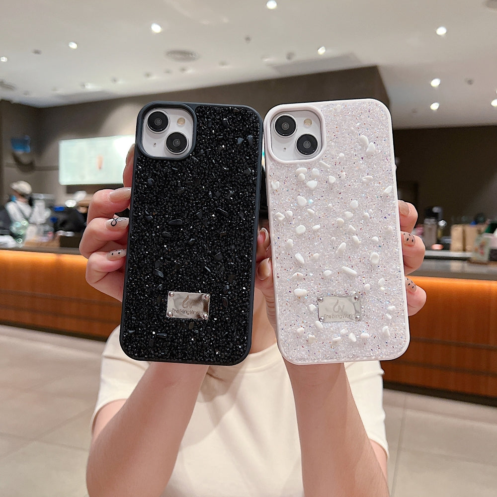Diamond Studded Pattern Glittery Phone Case - OnePlus 11R