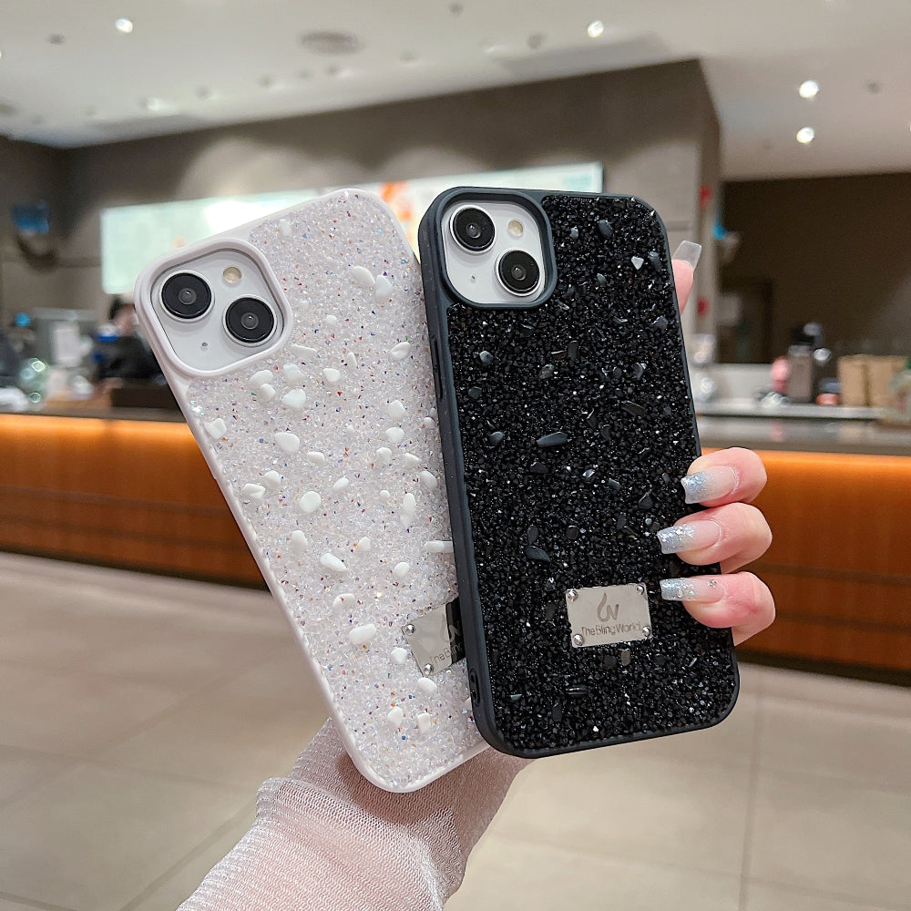 Diamond Studded Pattern Glittery Phone Case - OnePlus 11R