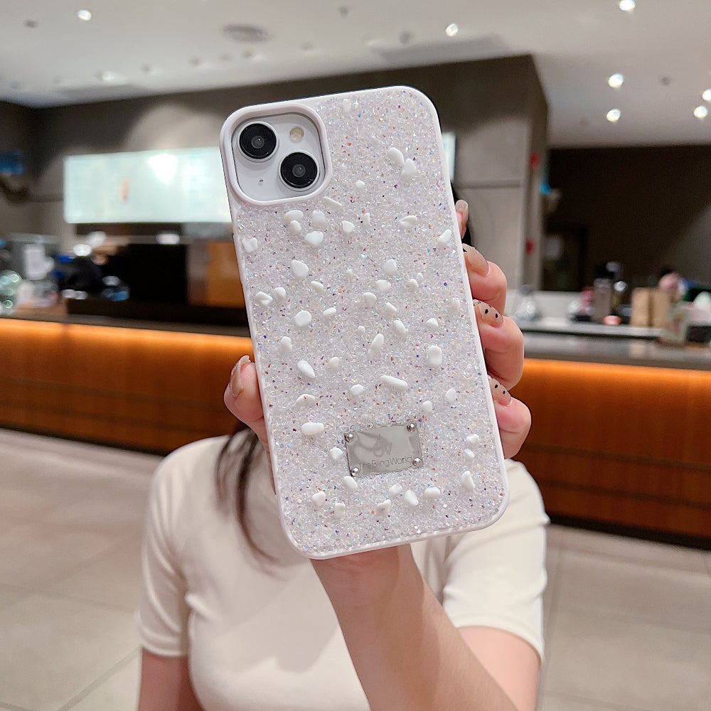Diamond Studded Pattern Glittery Phone Case - Samsung S23 Ultra