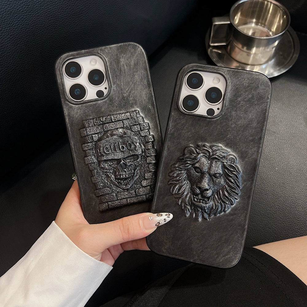 Embossed Character TPU (Soft) Phone Case - iPhone 14 Pro Max