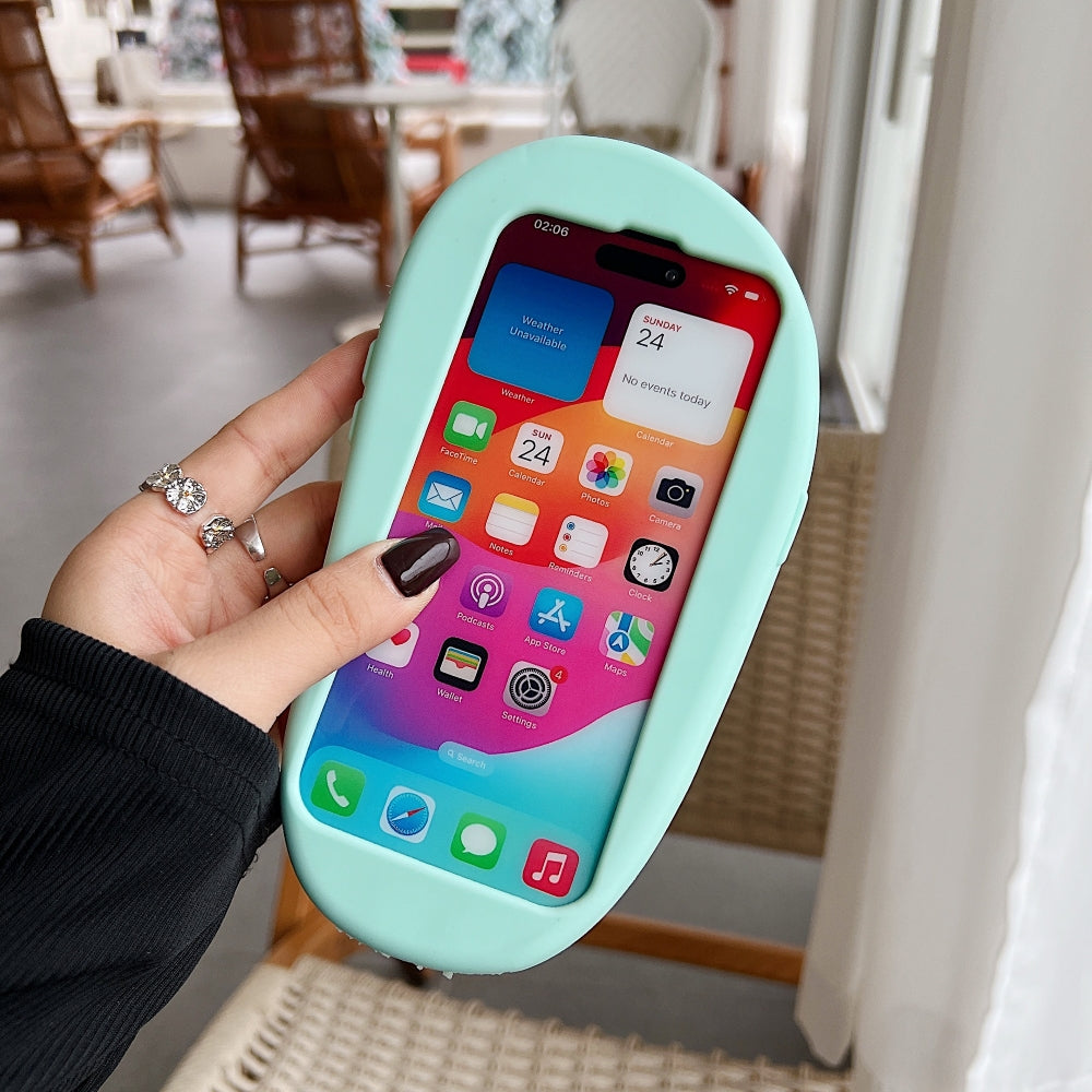 Flip-flop Type TPU (Soft) Protective Silicone Phone Case - iPhone 13 Pro Max