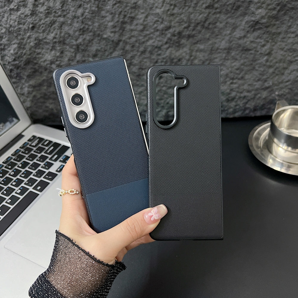 Frosted Matte Wave Texture Ultra Premium PC (Hard) Phone Case - Samsung Z Fold 6