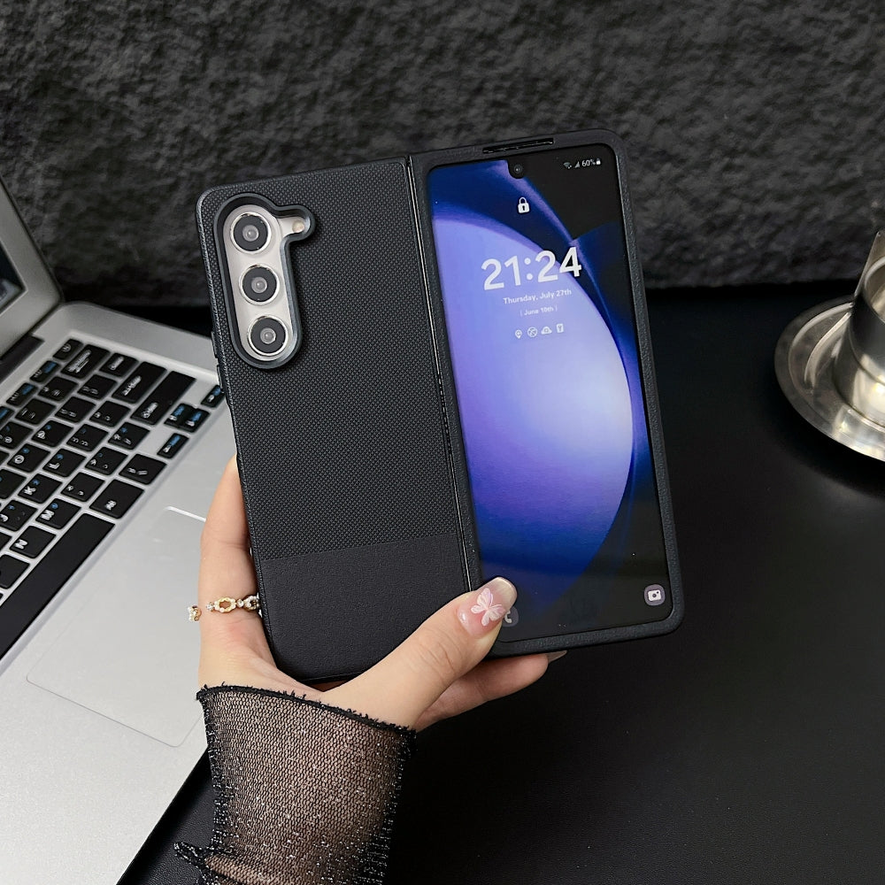 Frosted Matte Wave Texture Ultra Premium PC (Hard) Phone Case - Samsung Z Fold 6