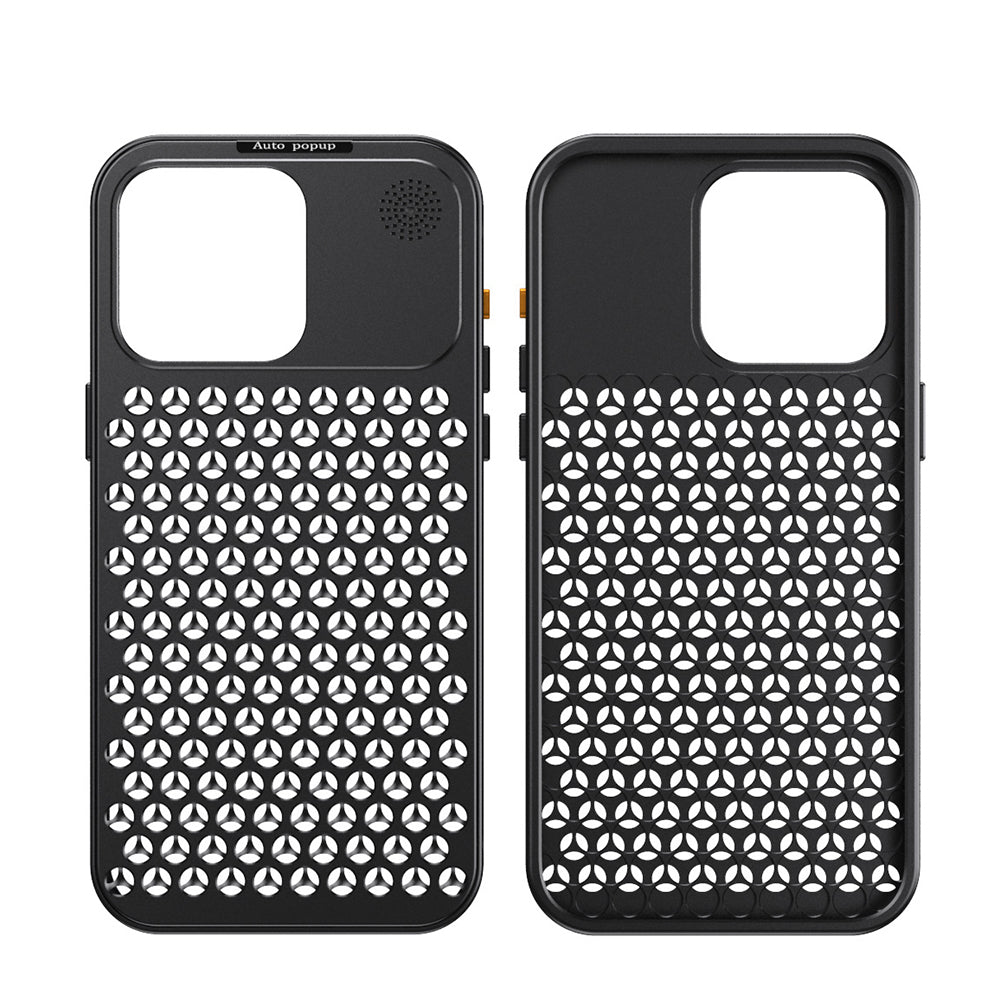 Aluminum Full Metal Mesh Heat Sink Phone Case - iPhone 15