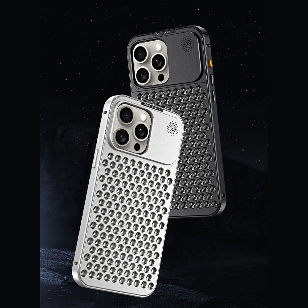 Aluminum Full Metal Mesh Heat Sink Phone Case - Samsung S22 Ultra