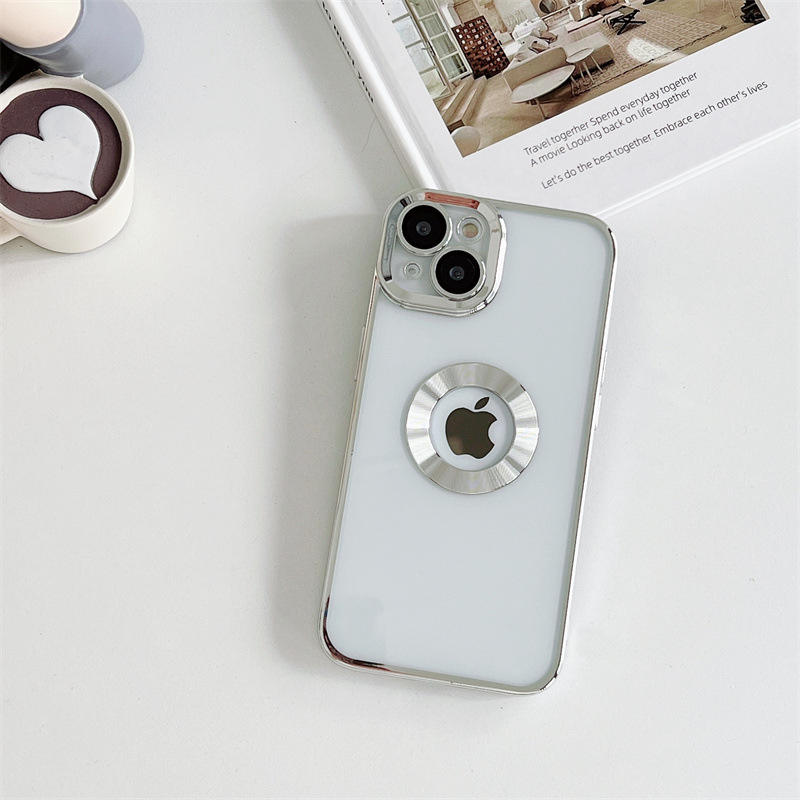 Transparent Chrome Ring Camera Protection Case –  iPhone 12 Pro Max