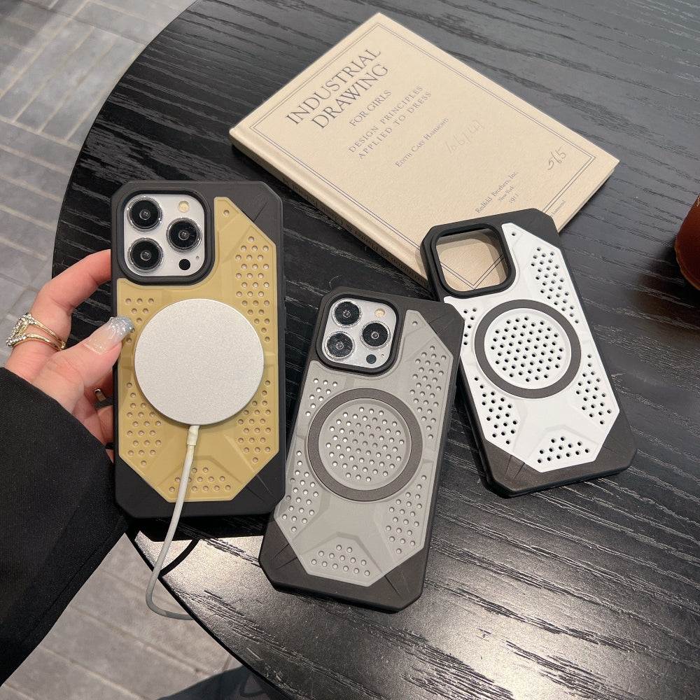 Heat Dissipation Hole Cooling Down Magsafe Phone Case - iPhone 13 Pro Max