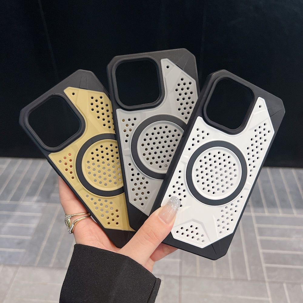 Heat Dissipation Hole Cooling Down Magsafe Phone Case - iPhone 13 Pro Max