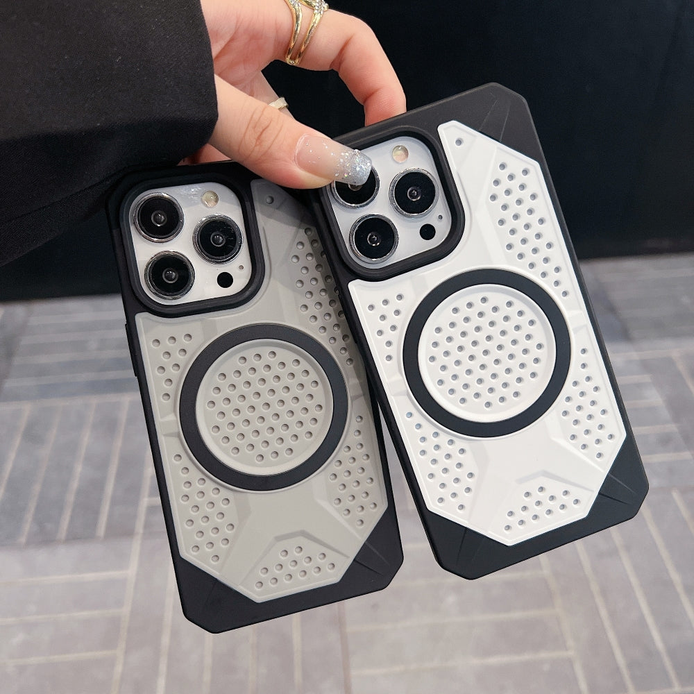 Heat Dissipation Hole Cooling Down Magsafe Phone Case - iPhone 15