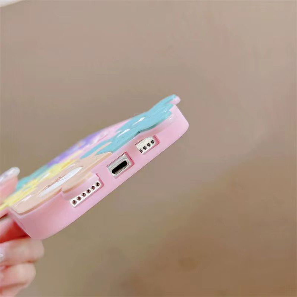 3D Cartoon Puzzle Silicone Shockproof Soft Phone Case - iPhone 11