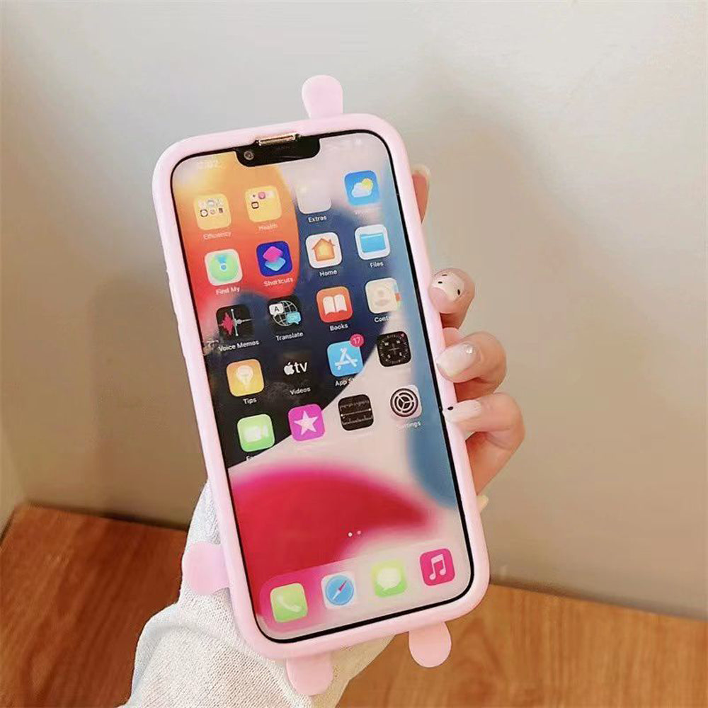 3D Cartoon Puzzle Silicone Shockproof Soft Phone Case - iPhone 12 Pro Max