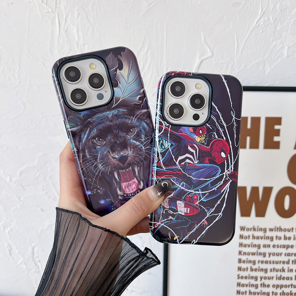 Colorful Printed Shockproof TPU (Soft) Phone Case - iPhone 14 Plus