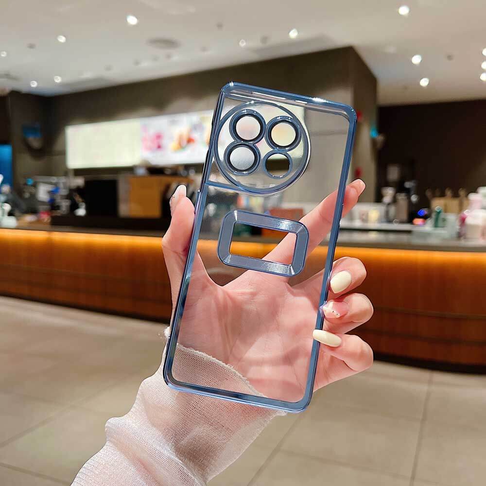 Transparent Chrome Ring Camera Protection Case –  Samsung J6 (2018)