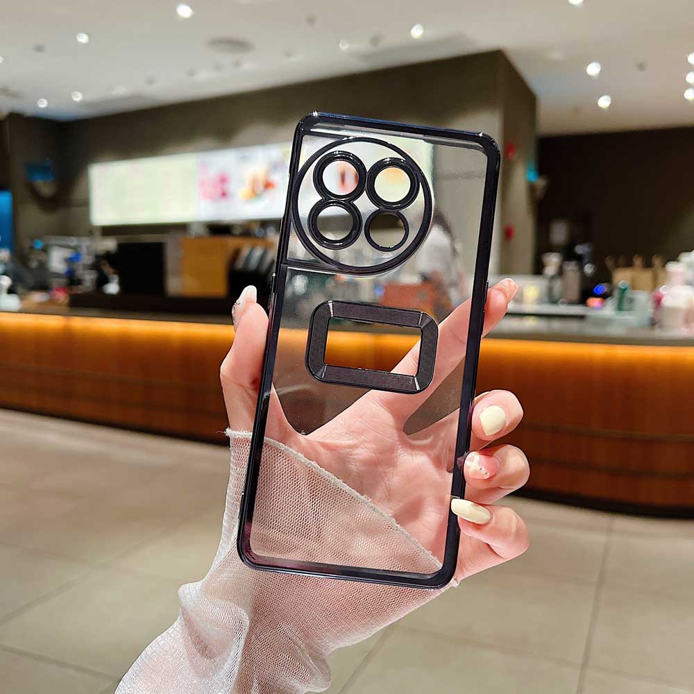 Transparent Chrome Ring Camera Protection Case –  Realme 9I