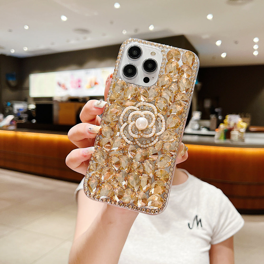 Diamond Flower TPU (Soft) | PC (Hard) Case - iPhone 11