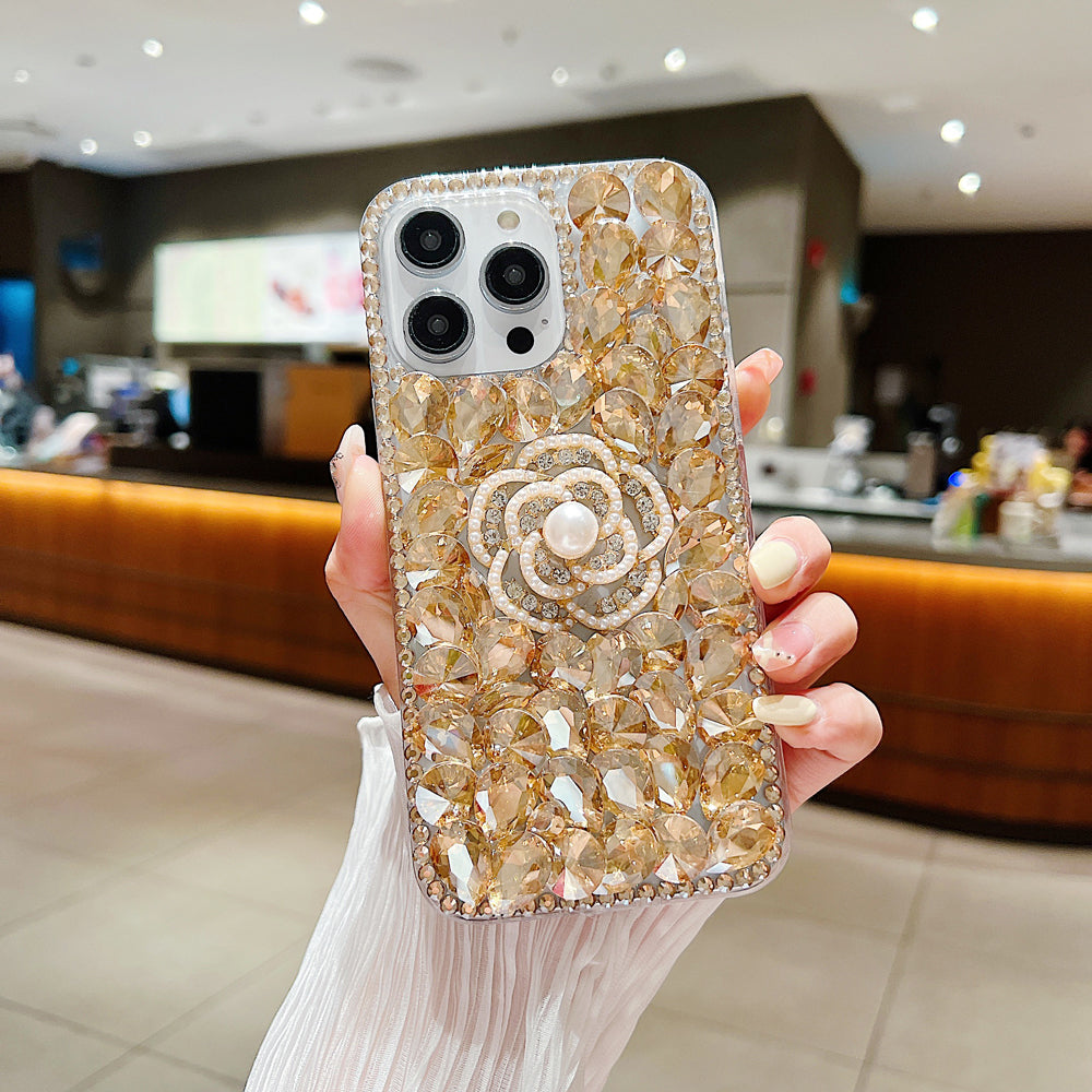 Diamond Flower TPU (Soft) | PC (Hard) Case - iPhone 11