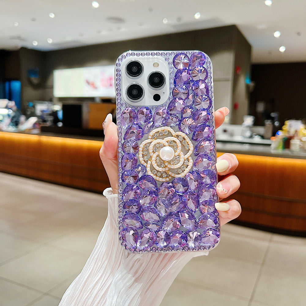 Diamond Flower TPU (Soft) | PC (Hard) Case - iPhone 11