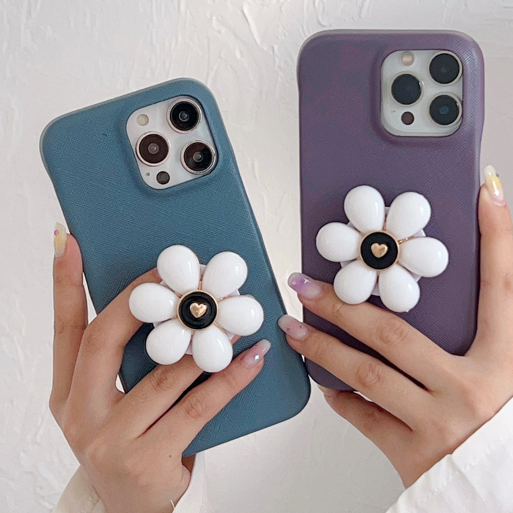 Flower Stand Shockproof PC (Hard) Cover - iPhone 12 Pro Max