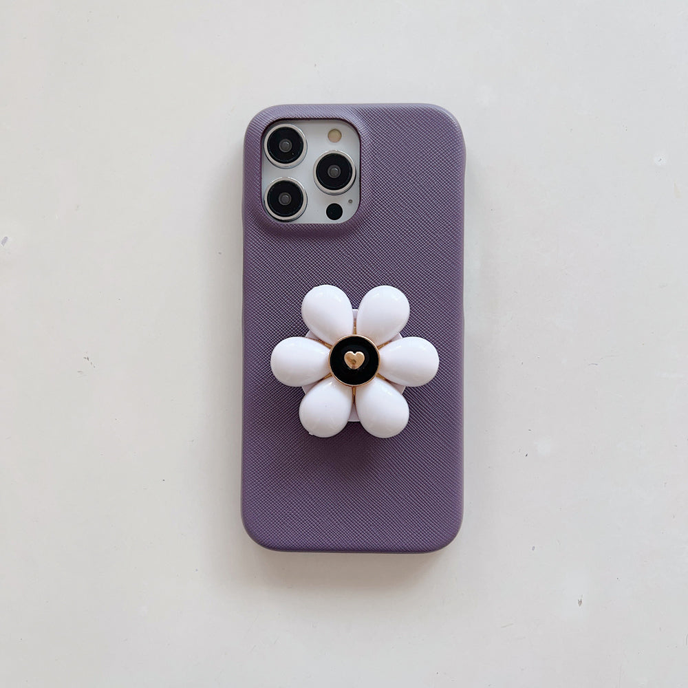 Flower Stand Shockproof PC (Hard) Cover - iPhone 12 Pro Max