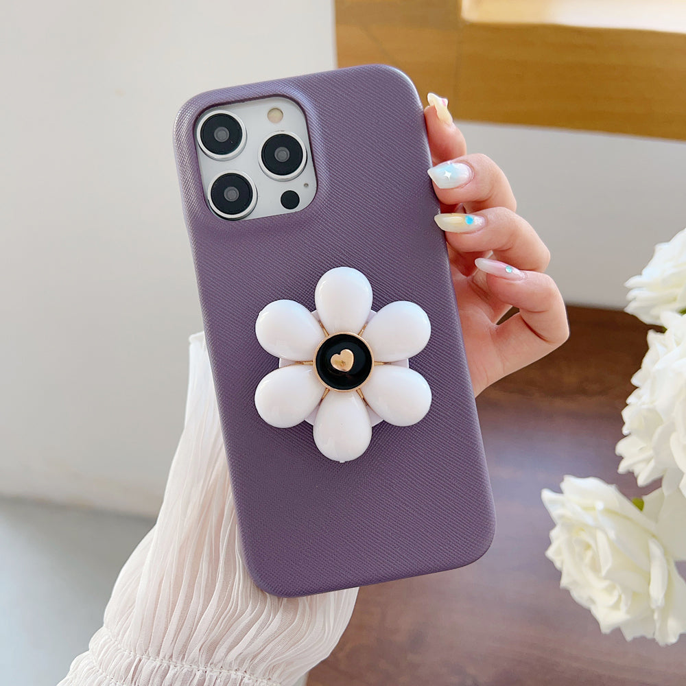 Flower Stand Shockproof PC (Hard) Cover - iPhone 12 Pro Max