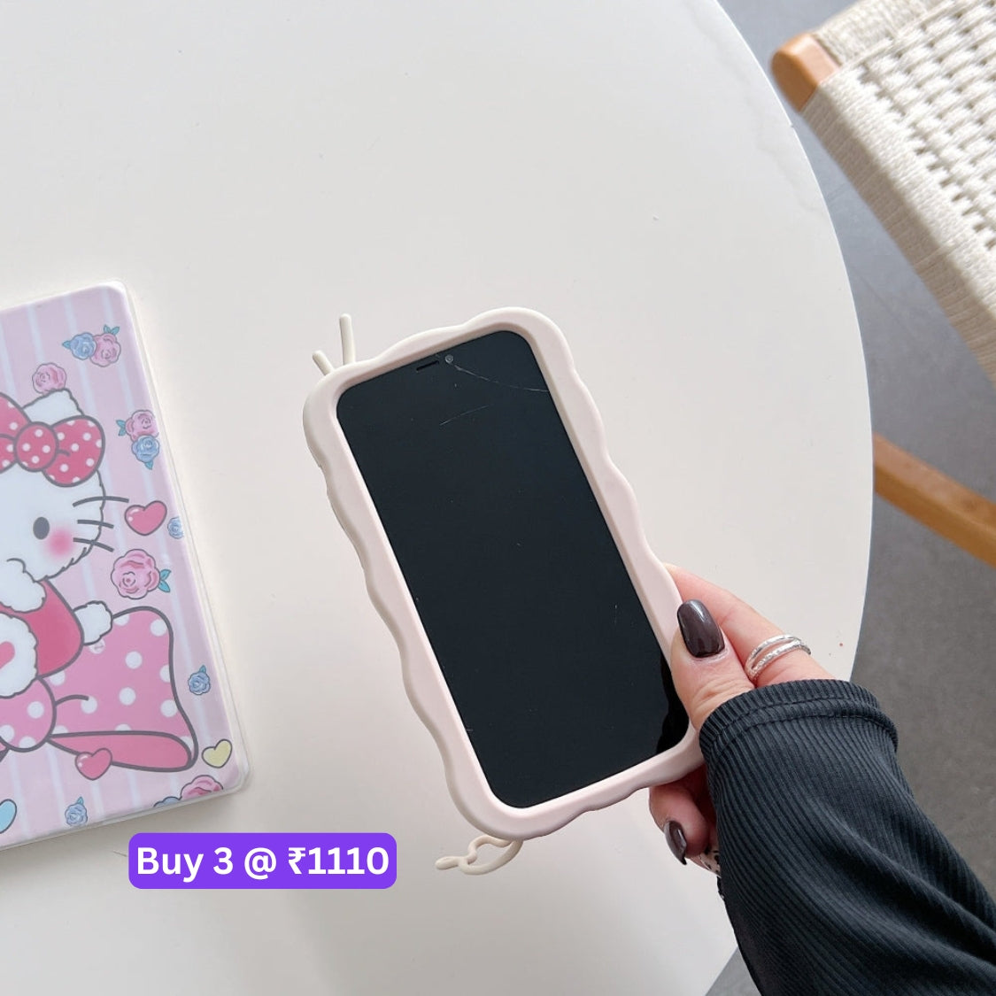 Kitty Telephone TPU (Soft) Silicone Phone Case - iPhone 13 Pro Max