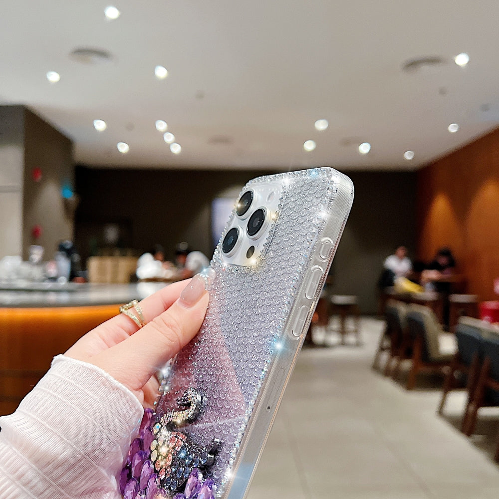 Luxury Design Rhinestone TPU (Soft) | PC (Hard) Phone Case - iPhone 16 Pro