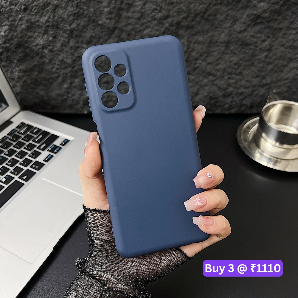 Matte Liquid Silicone Camera Protection TPU (Soft) Phone Case - Samsung S25