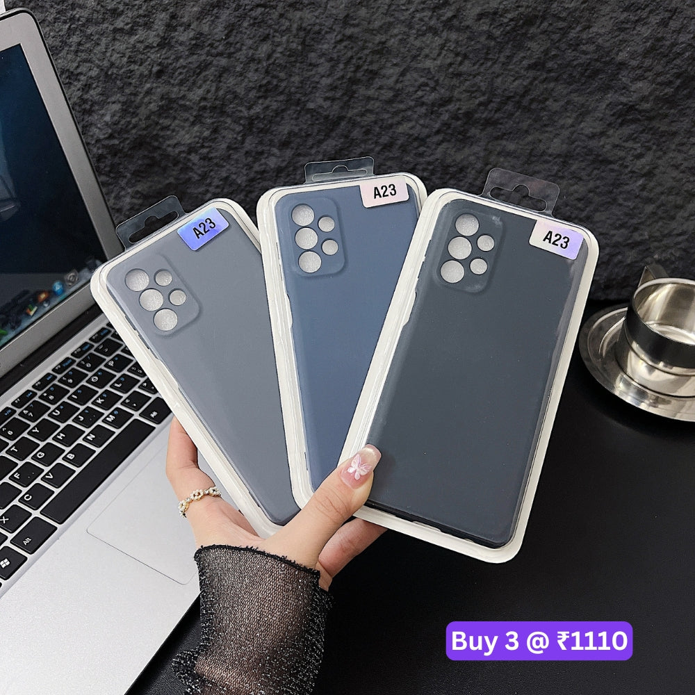 Matte Liquid Silicone Camera Protection TPU (Soft) Phone Case - Mi Note 9 Pro