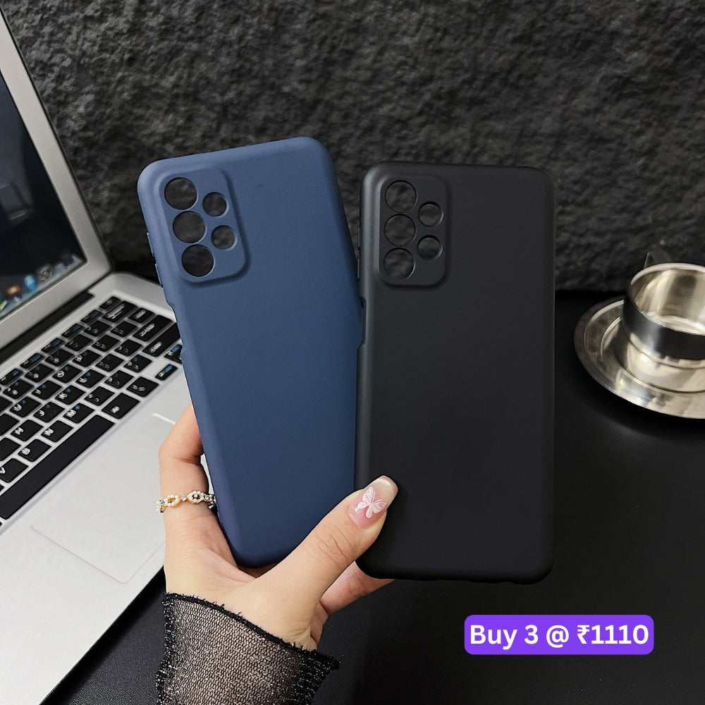 Matte Liquid Silicone Camera Protection TPU (Soft) Phone Case - Mi Note 9 Pro