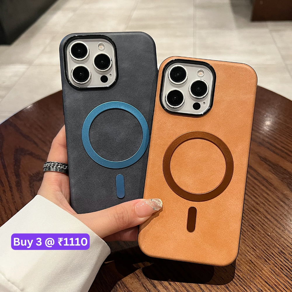 PU Leather Magnetic Charger Phone Case - OnePlus Nord CE 4 Lite