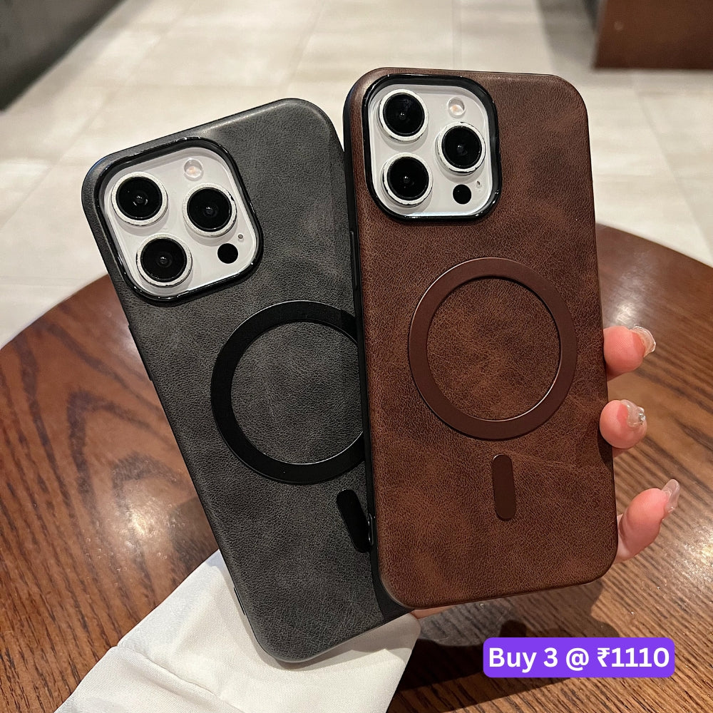 PU Leather Magnetic Charger Phone Case - OnePlus Nord CE 4 Lite