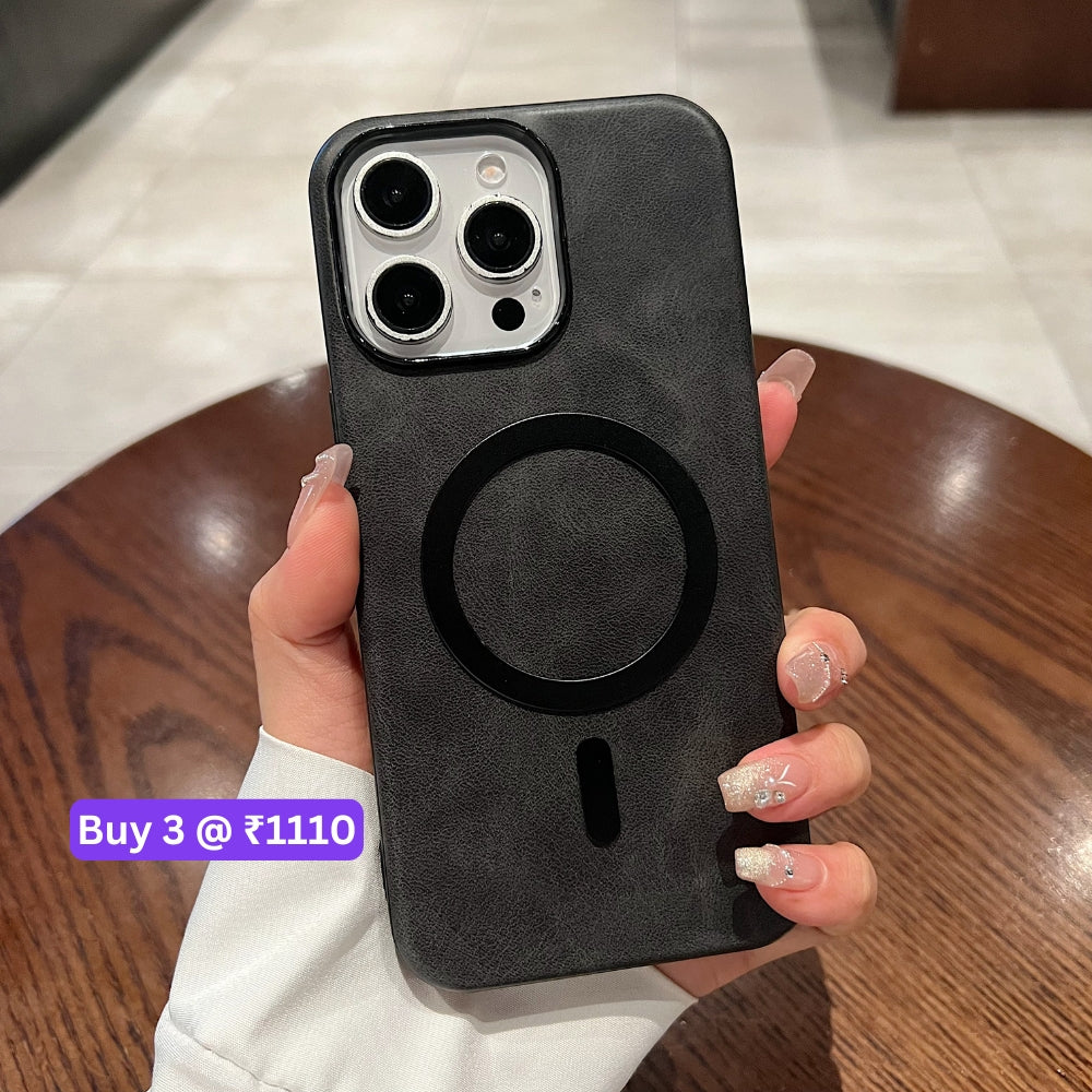 PU Leather Magnetic Charger Phone Case - OnePlus Nord CE 4 Lite