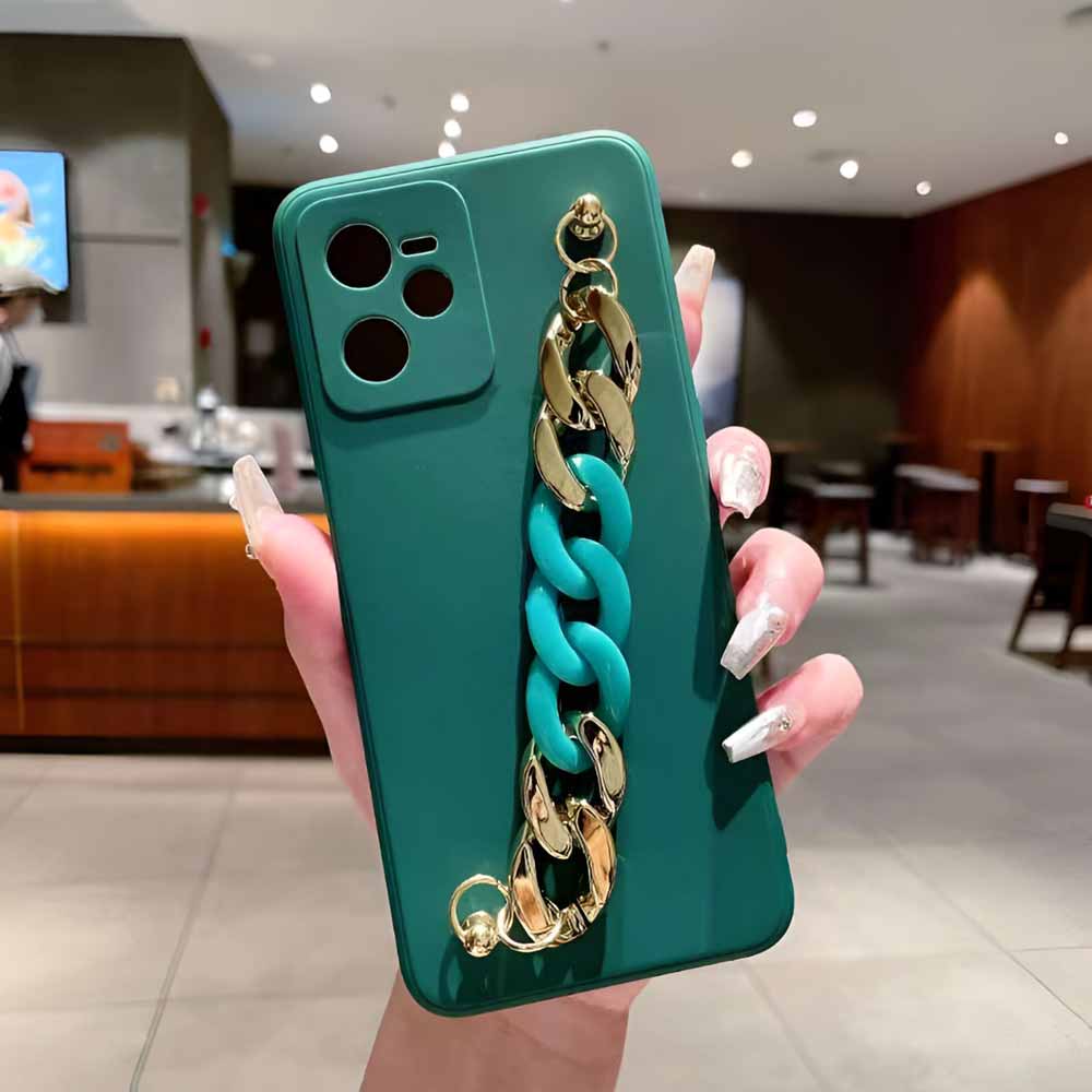 Bracelet Strap Camera Protection Color TPU Phone Case – Mi Note 8 Pro