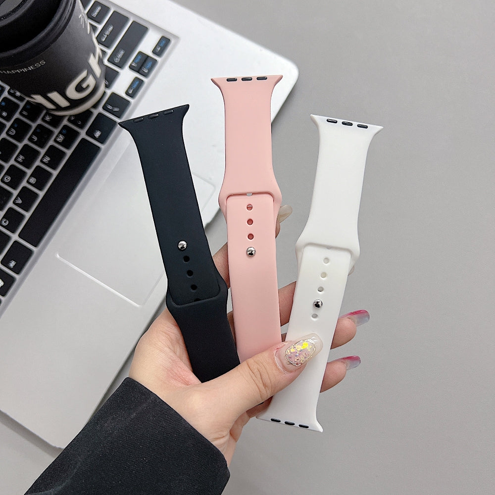 Soft Silicone Strap | Smartwatch Strap | Smartwatch Band for iWatch Series 9/8/7/6/5/4/3/2/1/Ultra 2/Ultra SE/SE 2