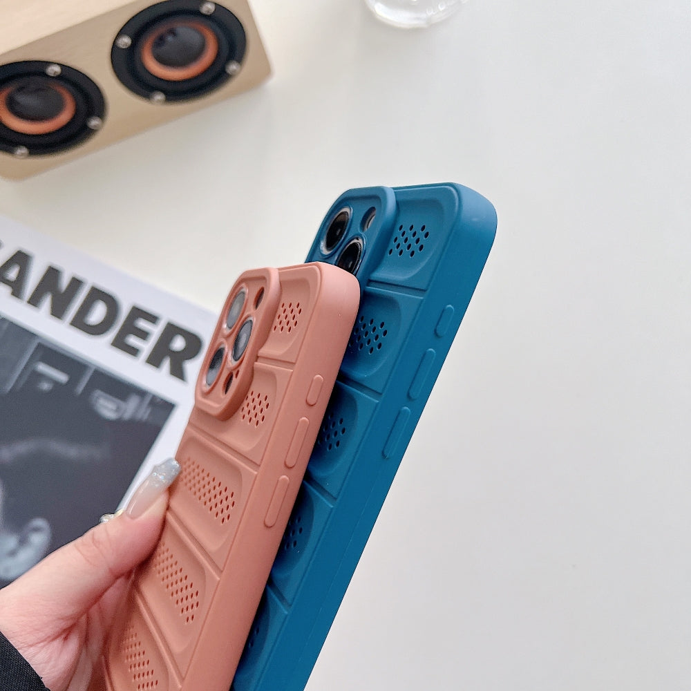 TPU (Soft) Heat Dissipation Camera Protection Phone Case - Vivo Y21 (2021)